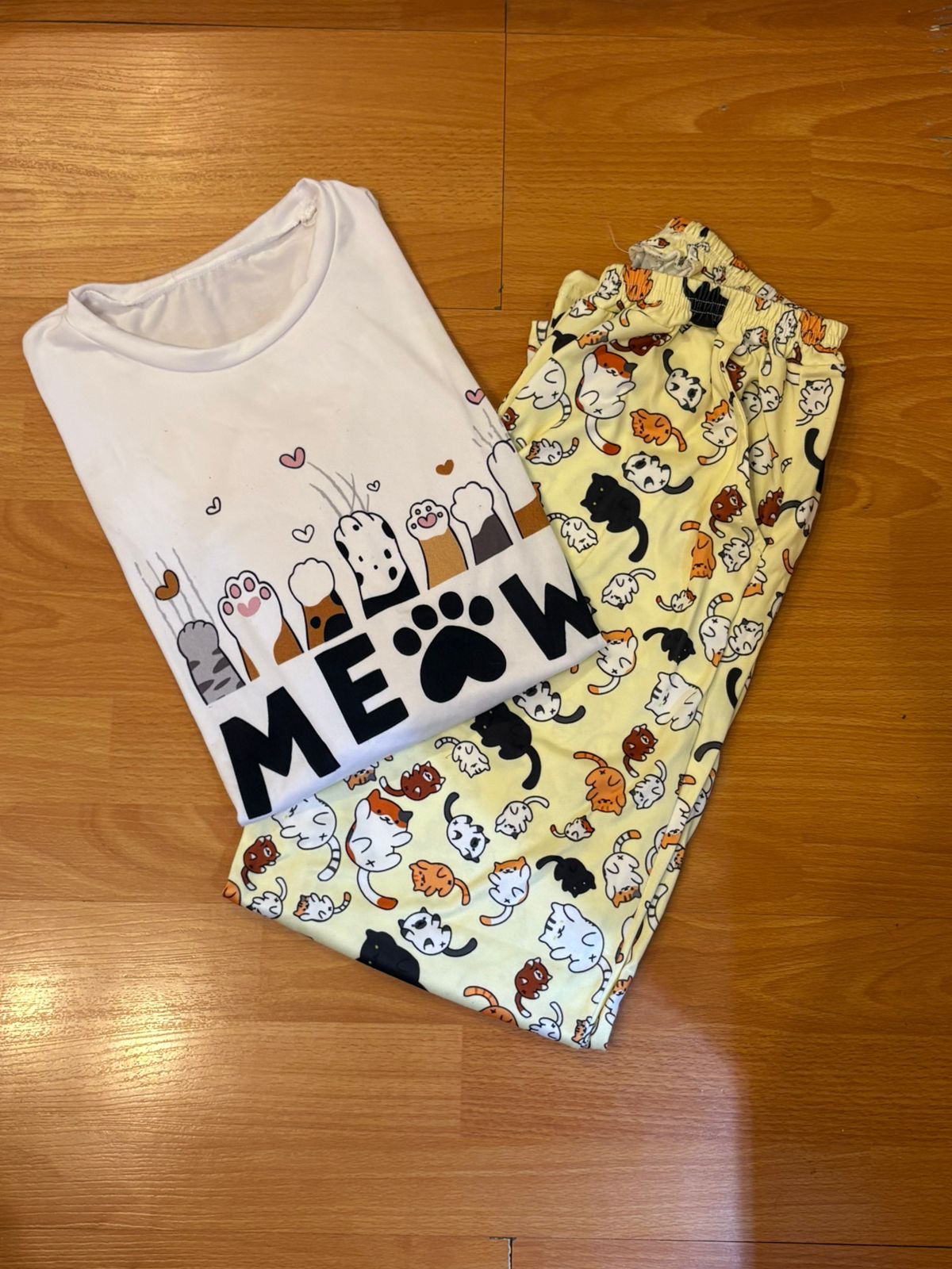Pijama Gatitos Meow
